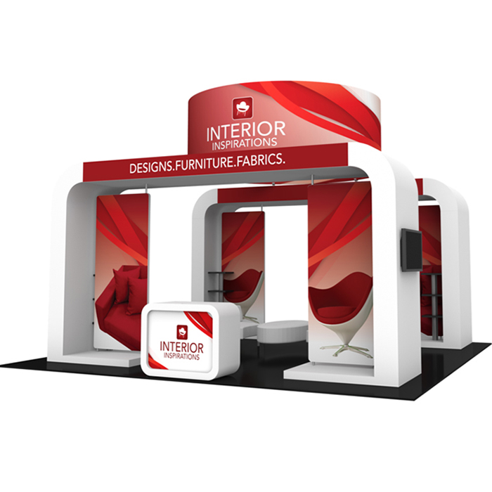 10 x 20 Trade Show Booth Design Agency