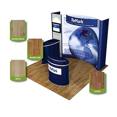 10 X 10 Rollable Flooring Trade Show Booth Flooring